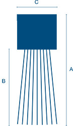 U-malliset harjalistat muovirunkoisina